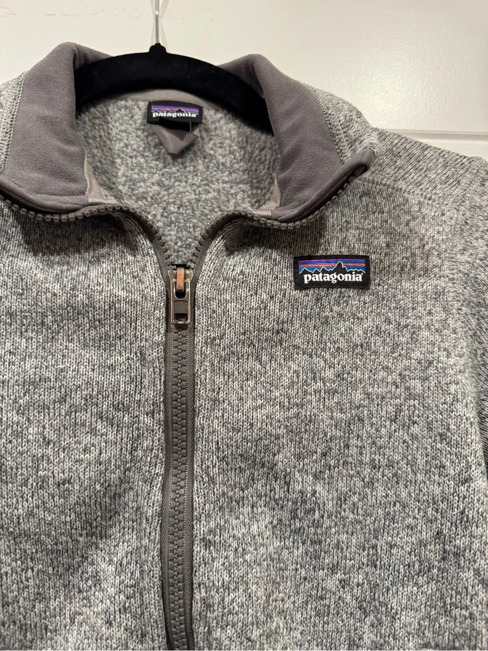Patagonia Gray Heather Fleece Jacket